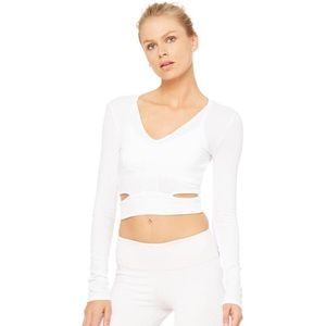 Alo Yoga aura crop